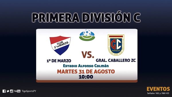 General Caballero de Zeballos Cué va por el ascenso a Primera B