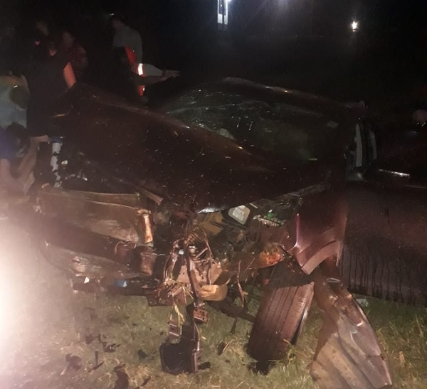 Vuelco de vehículo deja varios lesionados en Minga Guazú