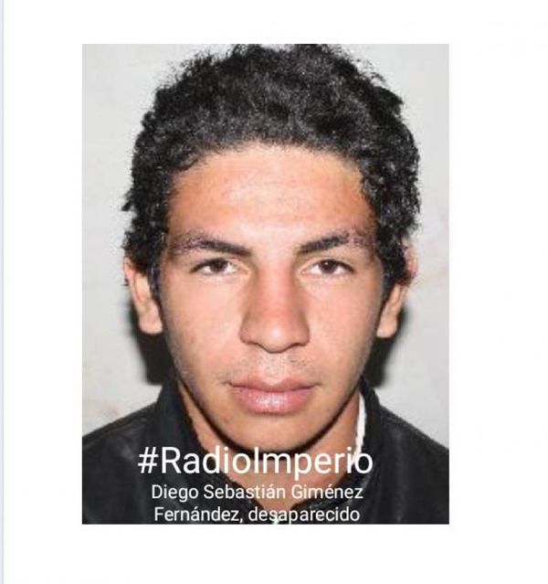 Denuncian desaparición de un joven de 21 años
