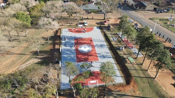 Diario HOY | Cordillera inaugura su primera plaza deportiva SND
