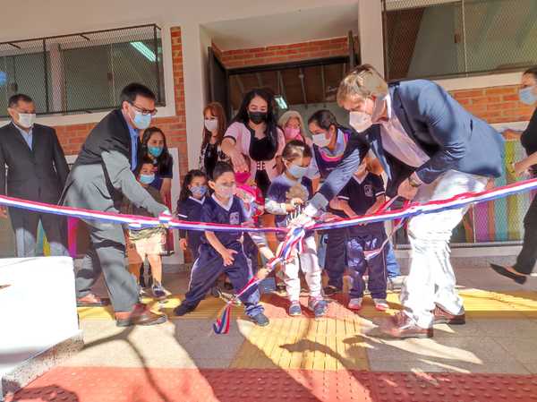 Inauguran Espacio Educativo para Primera Infancia en Caaguazú - Noticiero Paraguay