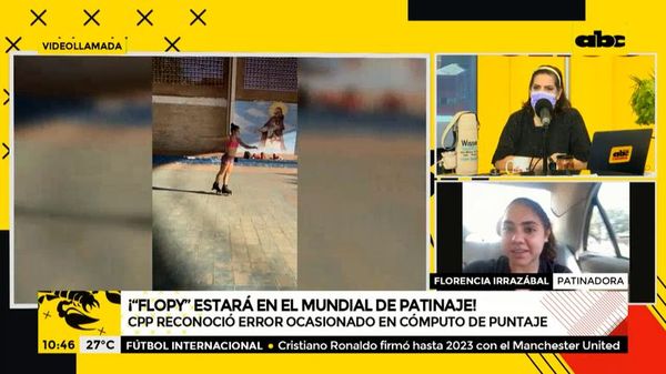¡Flopy estará en el Mundial de Patinaje! - A la gran 730 - ABC Color