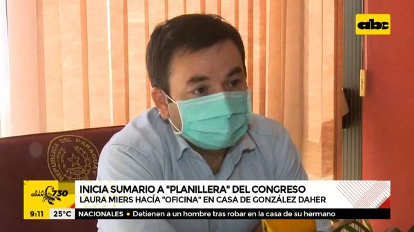 Sumarian y suspenden a “planillera” del Congreso, pero seguirá cobrando más de G. 7 millones - A la gran 730 - ABC Color