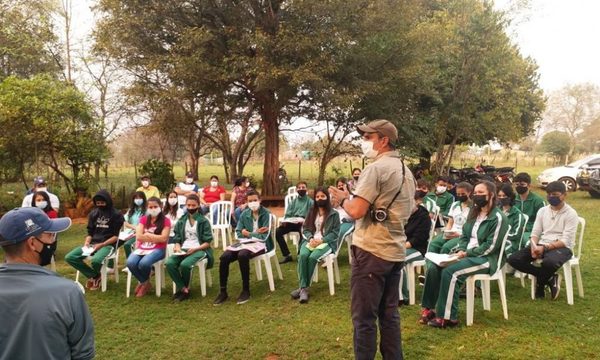ANDE realizó charla sobre educación ambiental a pobladores de Raúl A. Oviedo – Diario TNPRESS