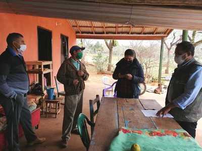 Inician censo a productores caazapeños que serán incluidos en un programa de seguridad alimentaria - El Trueno