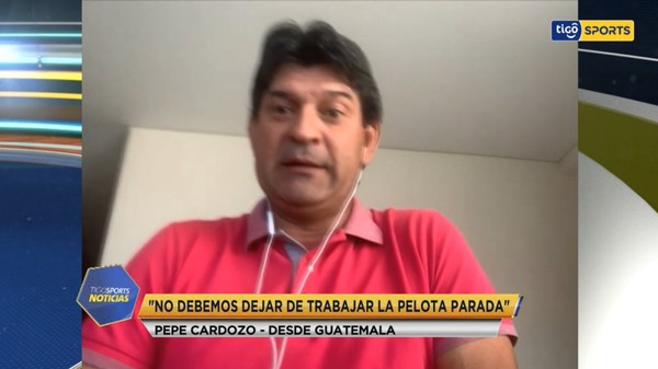 Pepe Cardozo apunta a explotar la pelota parada