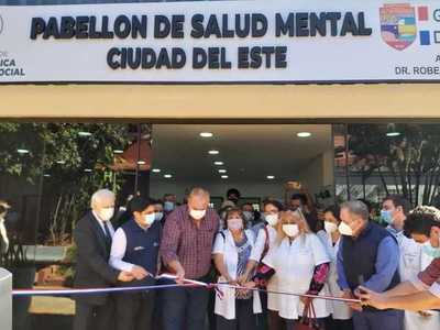 Inauguran Pabellón de Salud Mental en el Hospital Regional de CDE - La Clave