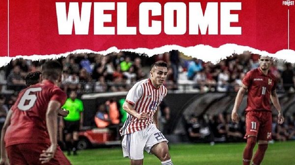 Nottingham Forest da la bienvenida a Braian Ojeda