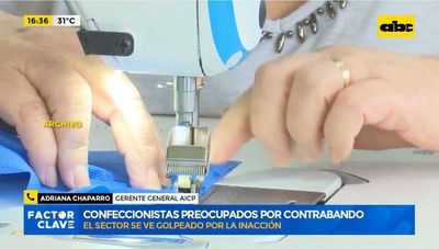 Confeccionistas preocupados por contrabando - Factor Clave - ABC Color