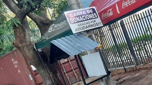 Carpa de    Solidaridad del Ineram se cierra, tras 6 meses de lucha