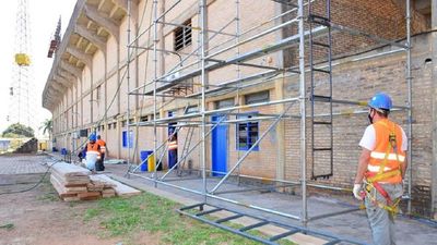 Inician obras en el estadio Feliciano Cáceres