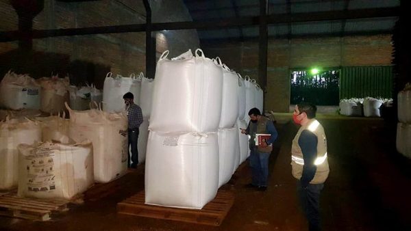 Retienen más de 500 toneladas de semillas de soja en Santa Rita