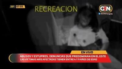Abusos y estupros: Denuncias que predominan en el Este - C9N