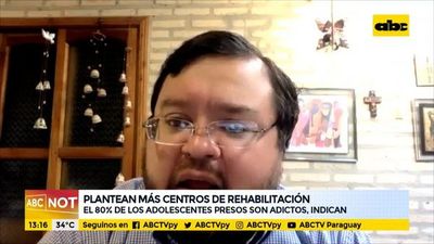 Plantean más centros de rehabilitación para adolescentes adictos - ABC Noticias - ABC Color