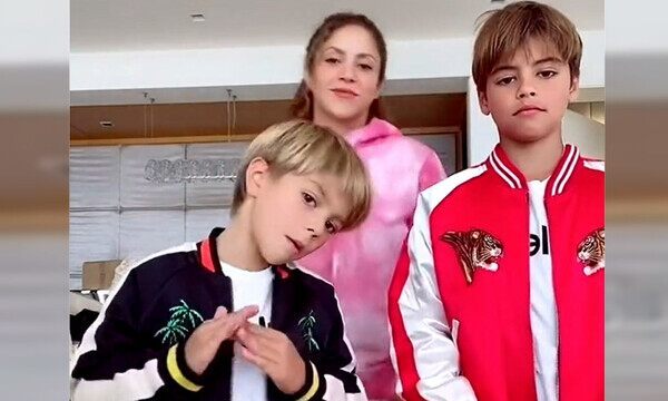 ¡Con flow! Shakira y sus hijos bailan al ritmo de J Balvin en TikTok