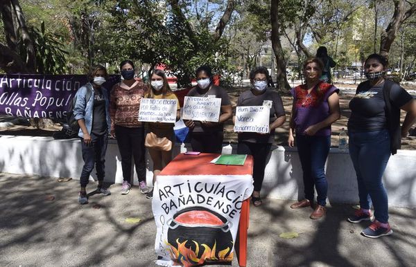 Ollas populares instalan carpa de la resistencia  - Nacionales - ABC Color