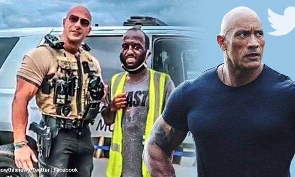 Foto de oficial de policía se vuelve viral por su parecido a Dwayne “The Rock” Johnson