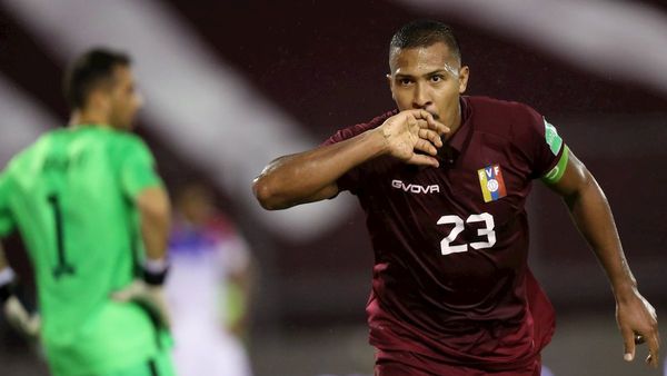 Venezuela pierde a su goleador para las Eliminatorias