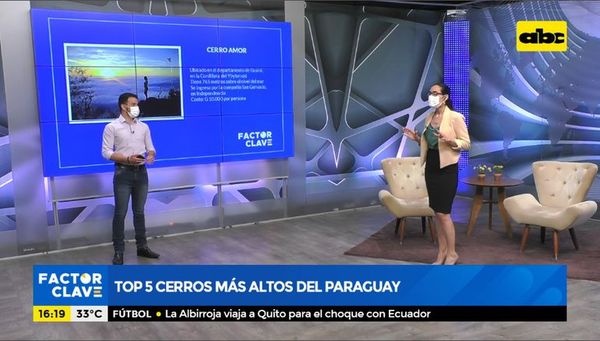 Top de los 5 cerros más altos del Paraguay - Factor Clave - ABC Color