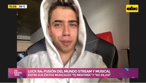 Luck Ra: fusión del mundo del stream y musical - Ensiestados - ABC Color