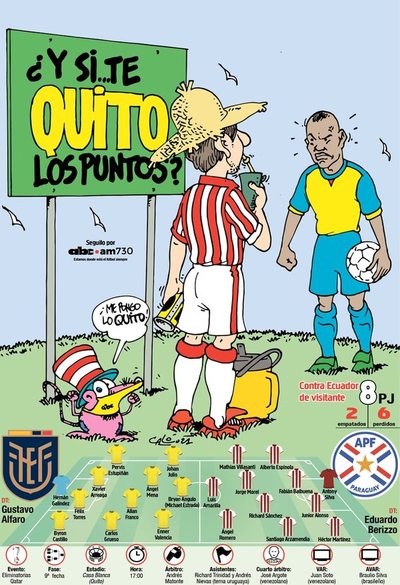 ¿Y si te Quito los puntos? - Fútbol - ABC Color