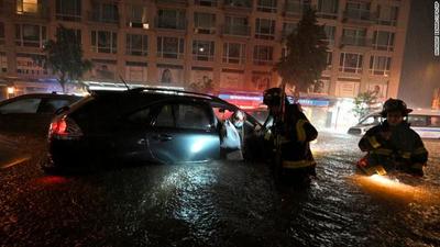 La Gran Manzana bajo agua, tras remanentes del Huracán Ida