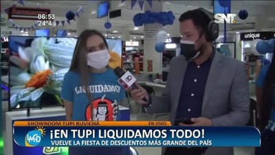 Fiesta de liquidaciones en TUPI S.A. - SNT