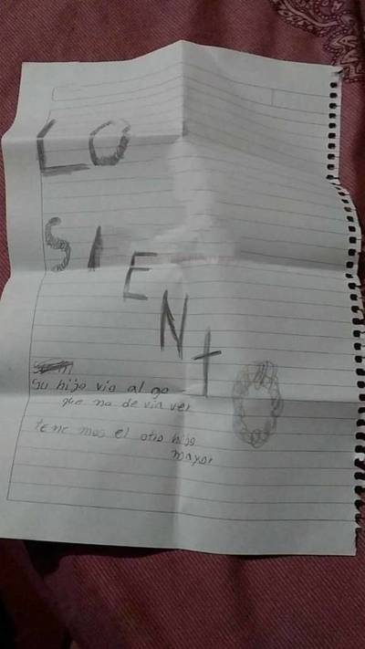 HALLAN A ADOLESCENTE TRAS MUERTE DE SU HERMANO: “ESTÁ SHOCKEADO, MUY ASUSTADO”