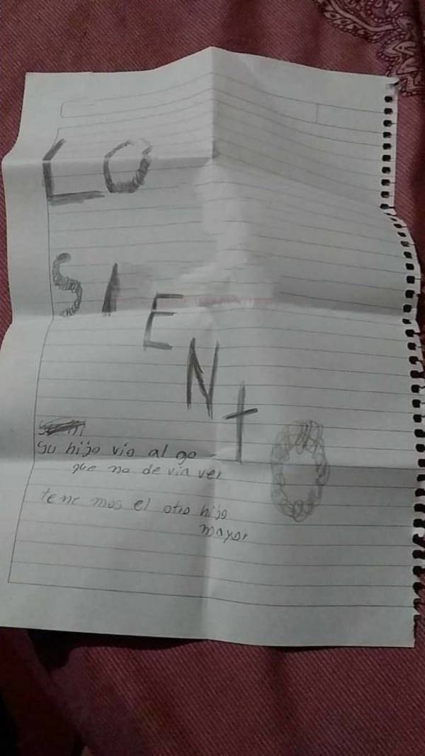 HALLAN A ADOLESCENTE TRAS MUERTE DE SU HERMANO: “ESTÁ SHOCKEADO, MUY ASUSTADO”