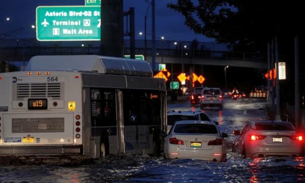 Huracán Ida deja a Nueva York bajo agua