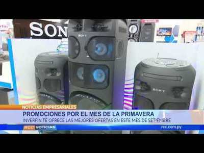 Promociones por el mes de la primavera