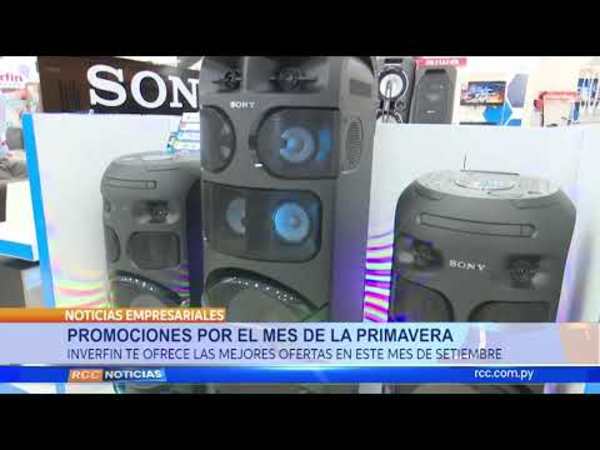 Promociones por el mes de la primavera