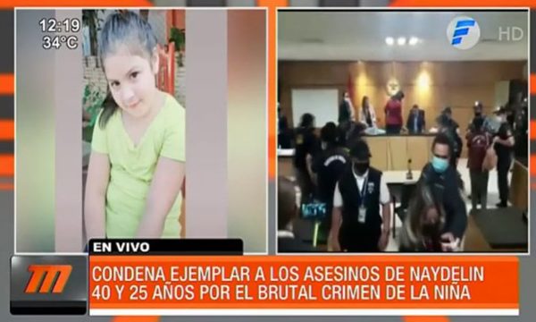 Condena ejemplar a los asesinos de Naydelin | Telefuturo