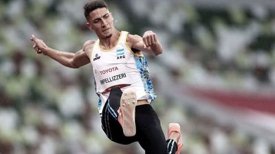 Impellizeri obtuvo la medalla de plata en salto largo en los Juegos Paralímpicos