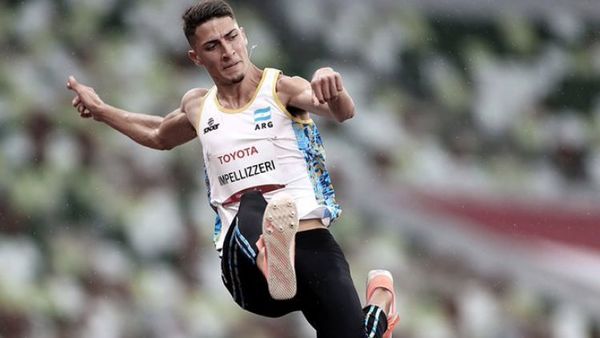 Impellizeri obtuvo la medalla de plata en salto largo en los Juegos Paralímpicos