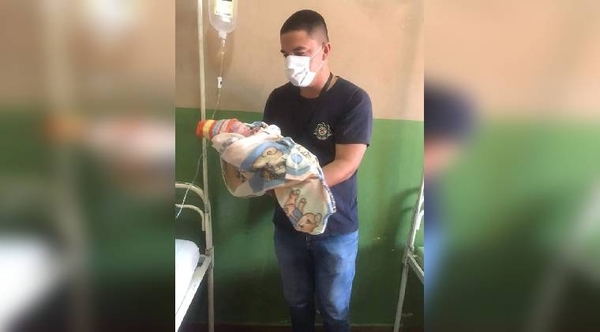 Diario HOY | Bombero actuó de partero para ayudar a una mujer a dar a luz en Itapúa