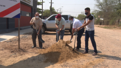 Gobernación dio orden de inicio de obra para pavimentación de calles en Boquerón