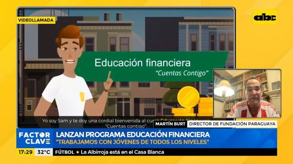 Lanzan programa de educación financiera - Factor Clave - ABC Color