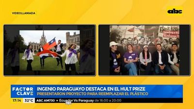 Ingenio paraguayo destaca en el Hult Prize - Factor Clave - ABC Color