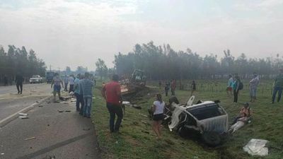 Primos fallecen en terrible accidente en Misiones