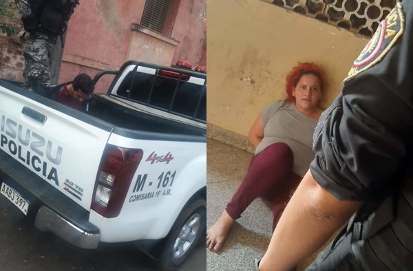 Detienen a pareja que asaltó a pasajeros de un bus tras una larga persecución | Ñanduti