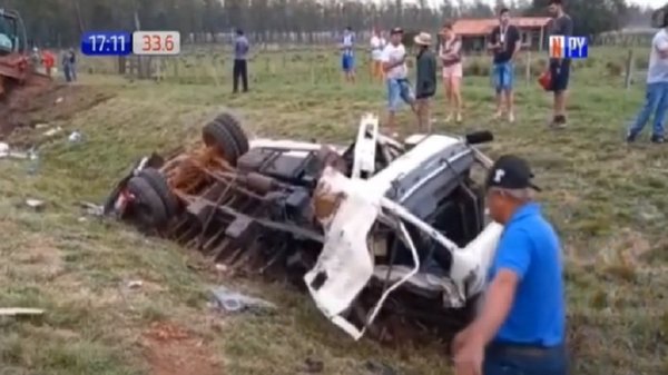 Misiones: 2 fallecidos en brutal accidente de tránsito | Noticias Paraguay