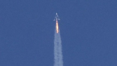 La nave Virgin Galactic de Richard Branson se desvió del curso durante su primer vuelo espacial | Ñanduti