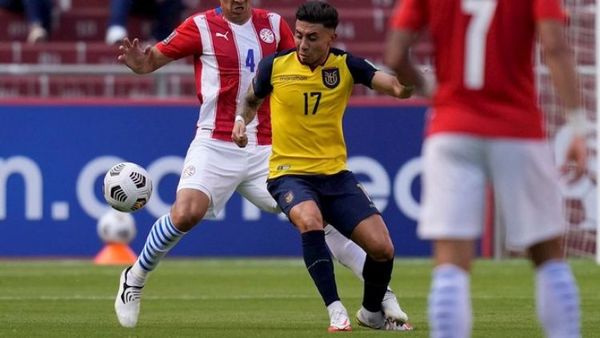 Paraguay cae sobre la hora frente a Ecuador