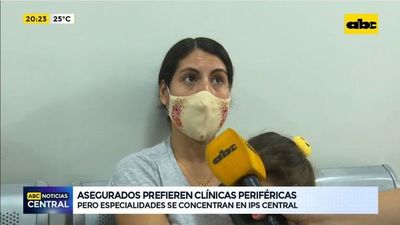 Asegurados prefieren clínicas periféricas - ABC Noticias - ABC Color