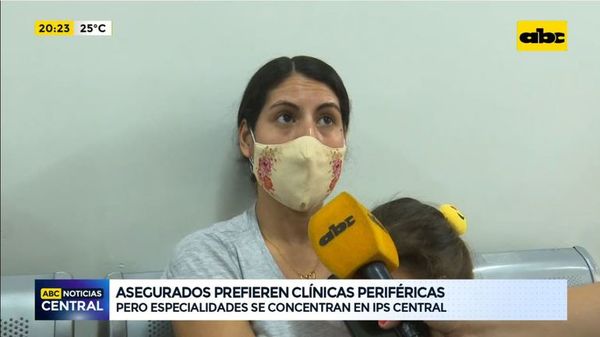 Asegurados prefieren clínicas periféricas - ABC Noticias - ABC Color