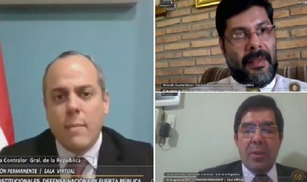 Definida la terna para Contraloría: Camilo Benítez, Rolando Duarte y Carlos Vera, los candidatos - ADN Digital