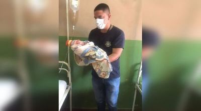 Bombero actuó de partero para ayudar a una mujer a dar a luz en Itapúa