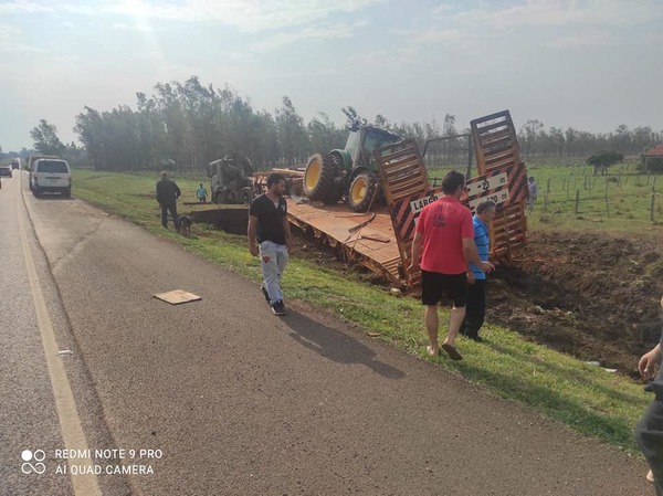 Dos misioneros fallecen en accidente sobre la ruta PY01 San Ramón