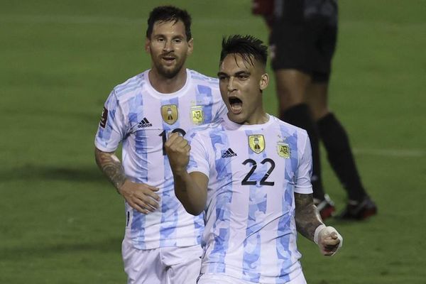 Argentina logra goleada con susto en Venezuela - Fútbol - ABC Color